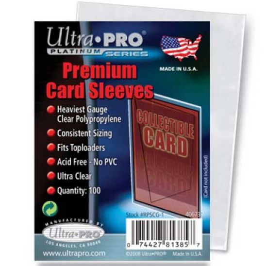 UltraPRO Premium Card Sleeves (100pcs)