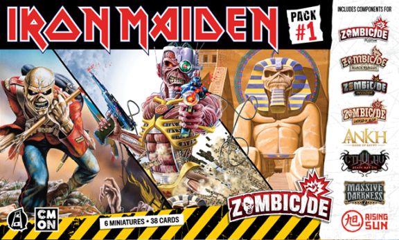 CMON Iron Maiden Character Pack #1