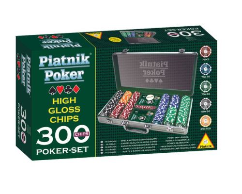 Poker game set 300 chips